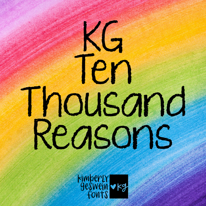 KG Ten Thousand Reasons Graphic