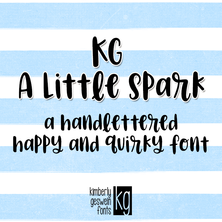 KG A Little Spark Graphic